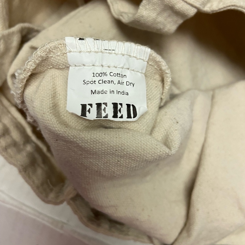 Feed 10 Fliral Print Canvas Tote - image 8